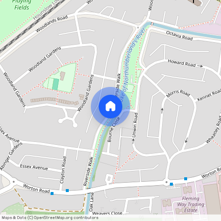 Riverside Walk, Isleworth TW7