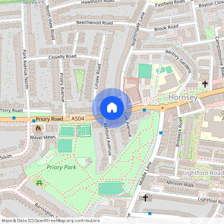 Priory Road, London, United Kingdom, N8 7RD