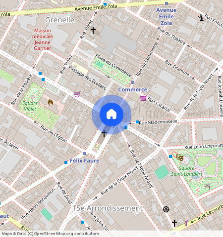 Place Etienne Pernet, 75015, Paris