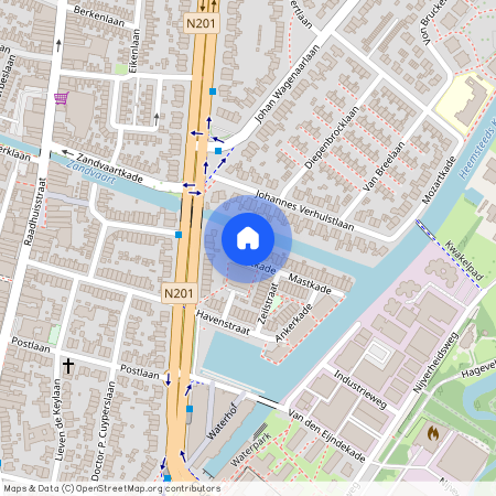 Mastkade 41, Heemsteedse Dreef, Schildersbuurt en omgeving, 2102LR, Heemstede