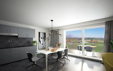 4.5 rooms on the ground floor with balcony and unobstructed view - Foto 3