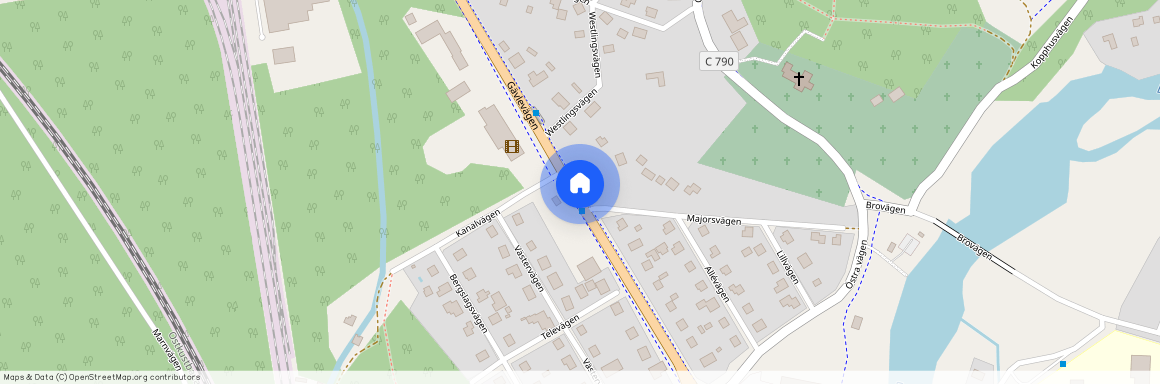 Gävlevägen, Skutskär