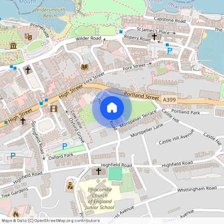 Ground Floor Studio Flat, Montpelier Road, Ilfracombe