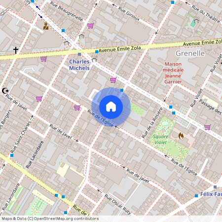 Rue de Lourmel, Francja, Paris