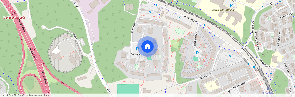 Loftvägen 14, 142 35 Skogås, Stockholm