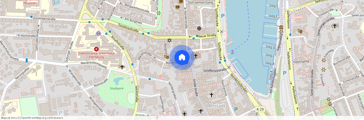 Marienstraße 4, 24937 Flensburg, (Altstadt), Deutschland