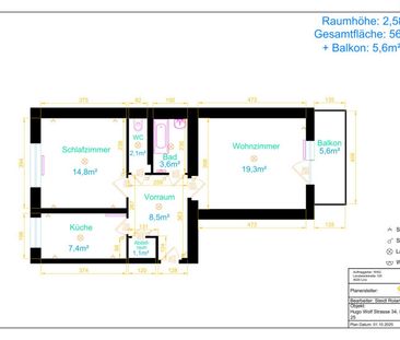 Sanierte Singlewohnung mit Balkon am schönen Linzer Froschberg! Per... - Foto 5