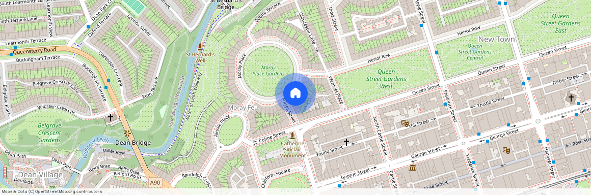 Flat 2F, 45 Moray Place, Edinburgh, EH3 6BQ, Midlothian