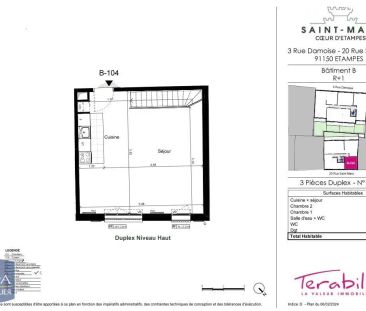 Appartement à louer 3 pièces 67.1m² - Photo 4