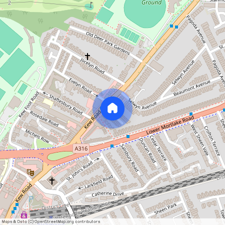 Evelyn Gardens, Richmond, TW9