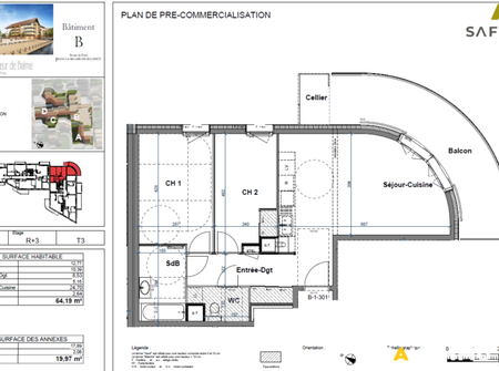 Appartement Meublé – 3 pièces – 64.19m2 – La Balme de Sillin - Photo 3
