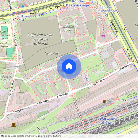 ul. Kolejowa, Czyste, Wola, Warszawa, mazowieckie