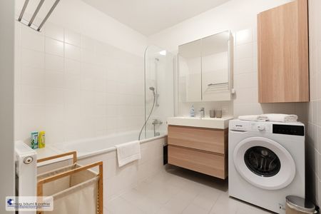 MÖBLIERTE 50M² MIT 55M² ECKTERRASSE IM LEOPOLD-TOWER IM CITY GATE - Foto 4