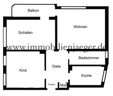 Zw. Stadtparkt und Mühlenkamp - Hochparterre-Eckwohnung mit Balkon ... - Foto 2