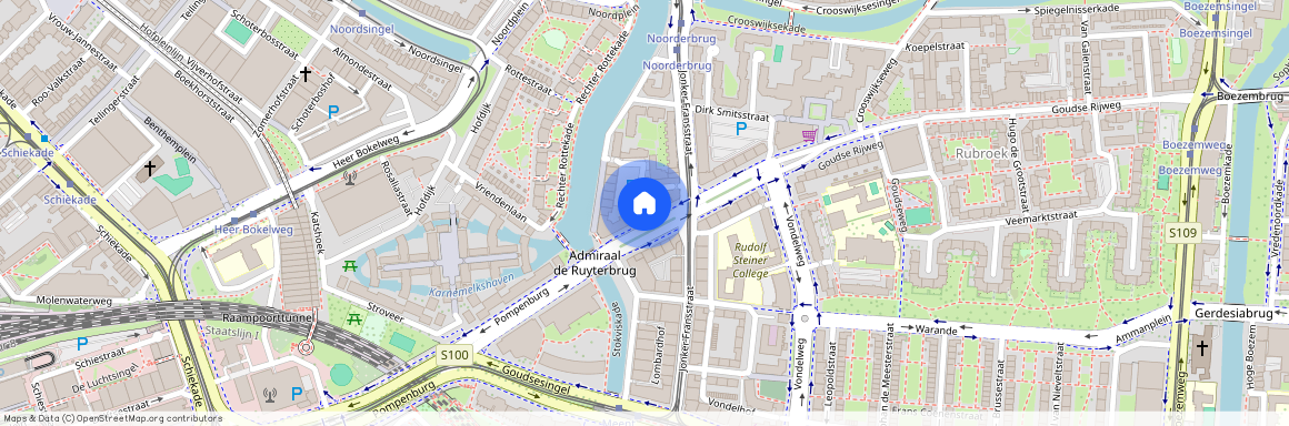 Admiraal de Ruyterweg 43D, 3031 AA, Rotterdam