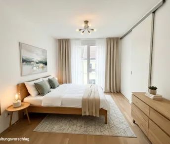 Erstbezug 2-Zi-Wohnung mit Balkon & Fußbodenheizung in 1100 Wien! - Foto 2