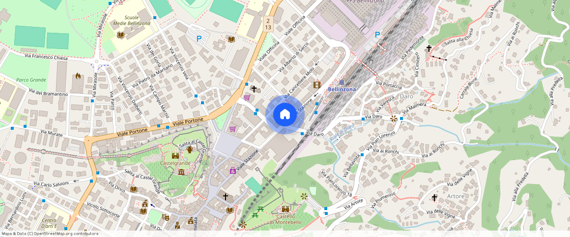 Viale Stazione **, 6500, Bellinzona