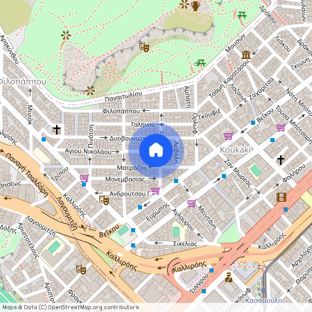 Beles, 9 117 41 Athens, Κουκάκι - Παιδική Χαρά (Κουκάκι - Μακρυγιάννη)