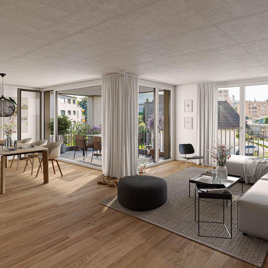 2.5 Zimmer, 63 m², 2. Stock - Foto 1