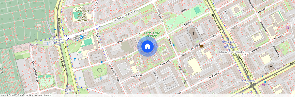 ul. Dzielna, Nowolipki, Wola, Warszawa, mazowieckie