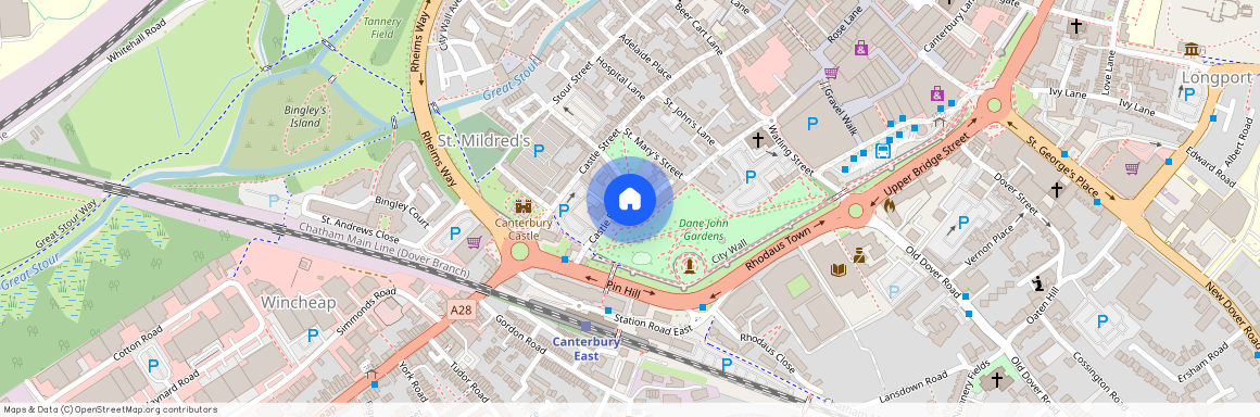 1 Dane John Court, Canterbury, Kent, CT1 2RN