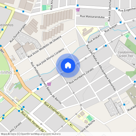 Rua Araruna - até 994/995, Pinheirinho, Curitiba, PR, 81880350