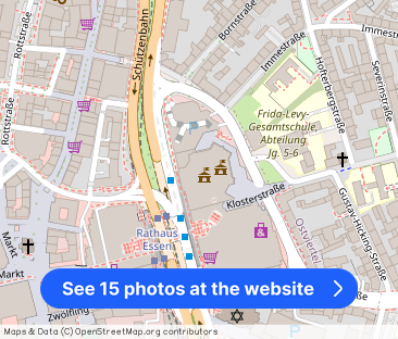 *huesch-immobilien* Renovierte 2-Zimmer-Dachgeschosswohnung mit Bal... - Photo 1