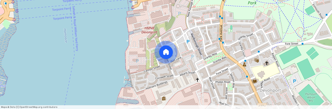 Queen Street, Devonport, Plymouth, PL1