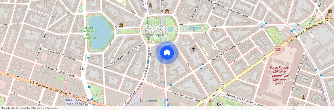 Rue Archimede, 89, 1000, Bruxelles