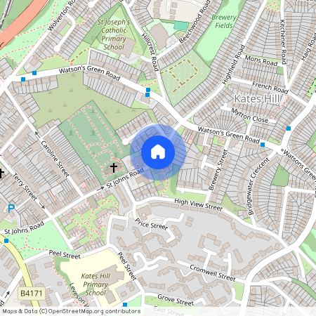 St Johns Road, Dudley, DY2