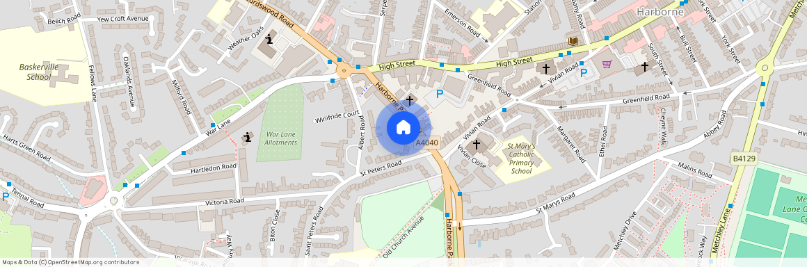 Tudor Eaves, Harborne