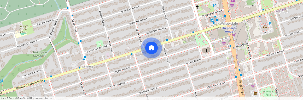 127 Sheppard Avenue Unit# Top Floor, Toronto