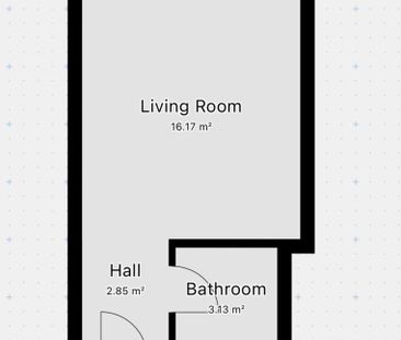 Pronájem bytu 1+kk 22 m2 - Fotografie 3