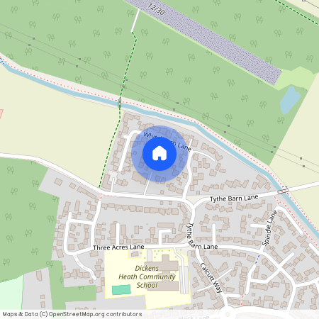 Whitchurch Lane, Shirley, Solihull, West Midlands, B90
