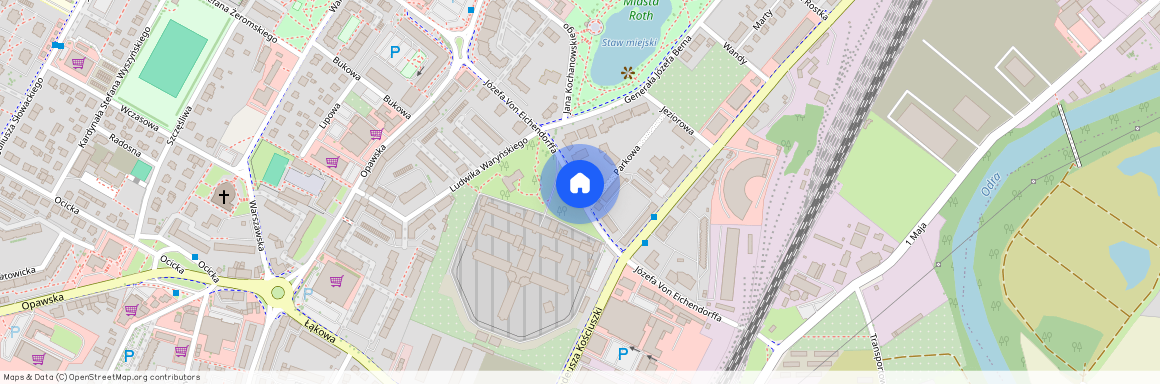 ul. Józefa von Eichendorffa, Racibórz, raciborski, śląskie