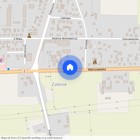 Police (gw), Zalesie
