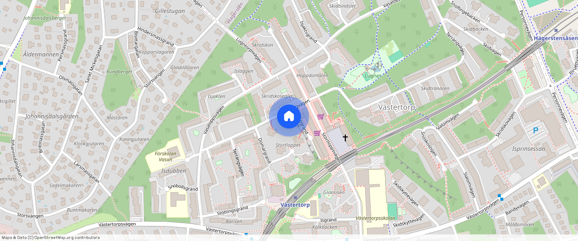 Terrängvägen **, Västertorp