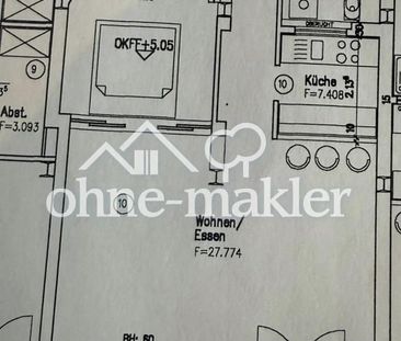 2 - Raum Wohnung, Kleiner Werder, Balkon, Stellplatz, Saniert - Photo 6