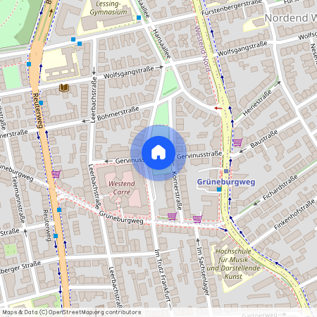 Gervinusstraße, 60322 Frankfurt am Main, Germany