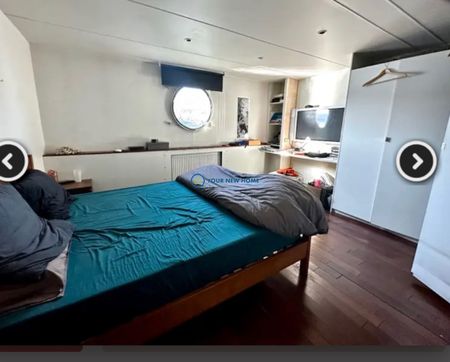 À LOUER UN BEL APPARTEMENT AVEC 3 CHAMBRES SUR UNE PENICHE A BOULOGNE BILLANCOURT LOGEMENT ATYPIQUE D’EXCEPTION AVEC UNE MAGNIFIQUE VUE AVEC UNE TERRASSE DE 15 M2 - Photo 2