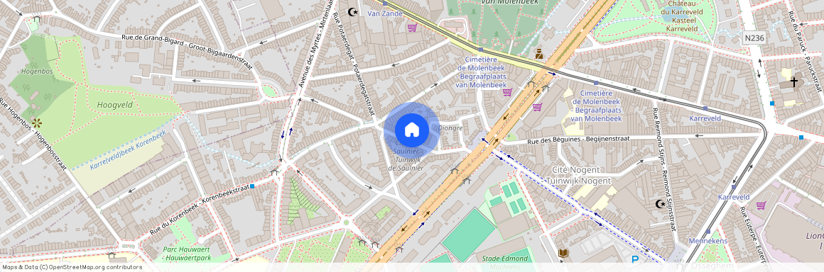 Rue des Beguines, 143, 1080, Molenbeek-Saint-Jean