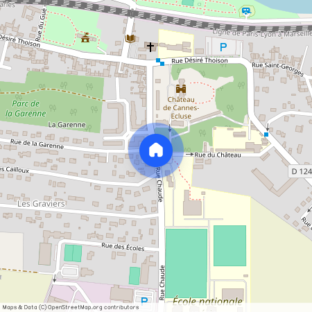 77130, Cannes-Écluse