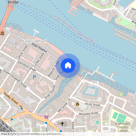 Shad Thames, Tea Trade Wharf, SE1, London