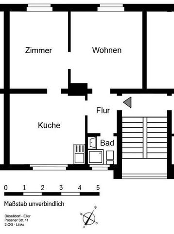 2-Zimmer plus Wohnküche mit saniertem Bad - Foto 4