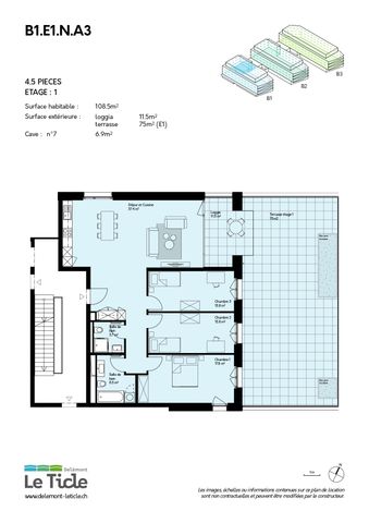 LE TICLE : Appartements neufs à louer - Photo 2