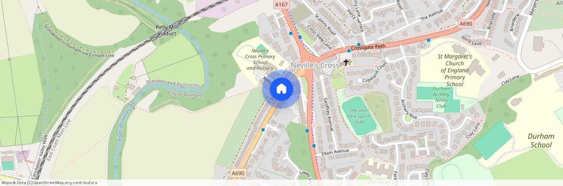 Newcastle Road Nevilles Cross Durham DH1 4FA, United Kingdom