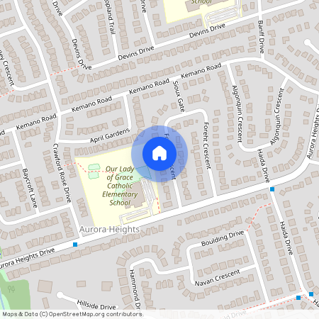 55 Foreht Crescent Unit# Lower, Aurora