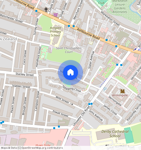 Stepping Lane, Derby, DE1