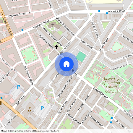 Flat 3, 14 Myddleton Street, CA1 2AA