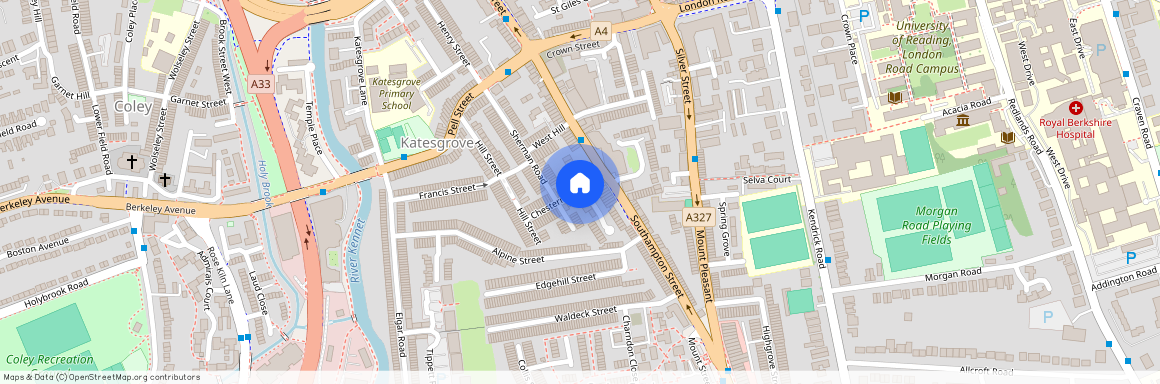 Chesterman Street, Reading, Berkshire, RG1